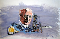 Rudolf Diesel art by 20th Century unidentified artist