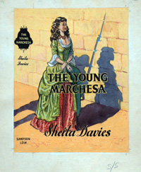 The Young Marchesa book cover art (Original)