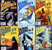 Isaac Asimov's Science Fiction: 1979 - 1980 (6 issues)