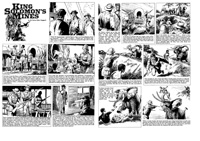 King Solomon's Mines Pages 5 and 6 (two pages) (Originals)