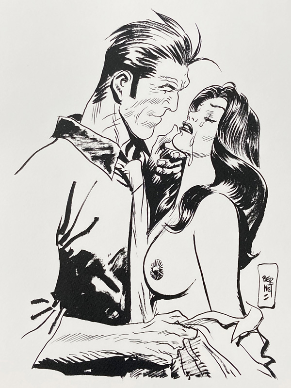 Compassion (Limited Edition Print) by Jordi Bernet Art at The Illustration Art Gallery