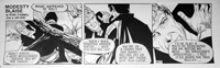 Modesty Blaise daily strip 4576 (Original)