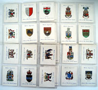 Arms of The British Empire  (Second Series)  Set of 25 cards (1932)