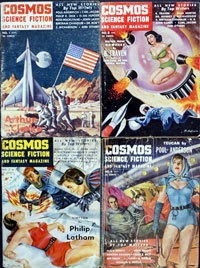 Cosmos: Science Fiction & Fantasy Magazine (Complete, 4 issues)