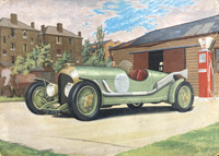 The Bentley (Original) (Signed)
