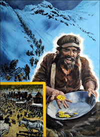 Panning for Gold during the Klondike Gold Rush (Original)