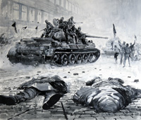 Hungarian Uprising art by Graham Coton