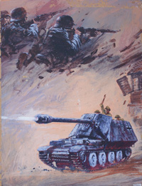 War Picture Library Cover 495  'Cold Steel Hot Lead' art by Graham Coton