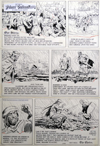 Prince Valiant - The Betrayal of Mordred (Original) (Signed)