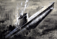 Sunken Submarine (Original)