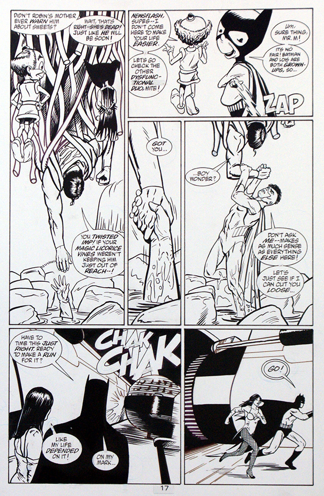 World's Finest #6 page 17 (Original) art by World's Finest (Doherty) at The Illustration Art Gallery
