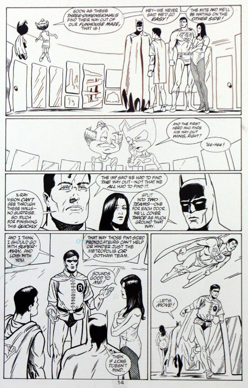World's Finest #6 page 14 (Original) by World's Finest (Doherty) at The Illustration Art Gallery