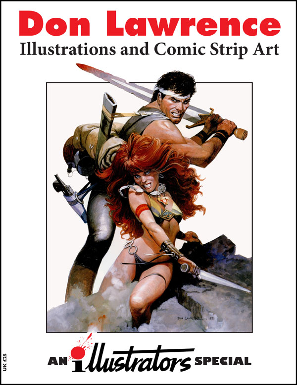 Don Lawrence illustrations and comic strip art (illustrators Special #3) art by illustrators all issues at The Illustration Art Gallery