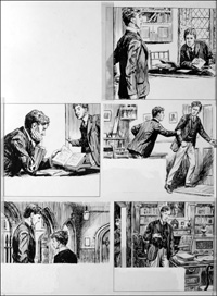 The Fifth Form at St. Dominic's - Spy (TWO pages) (Originals)