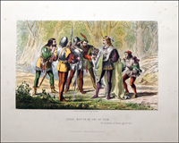 Scenes from Shakespeare - Two Gentlemen of Verona (Print)