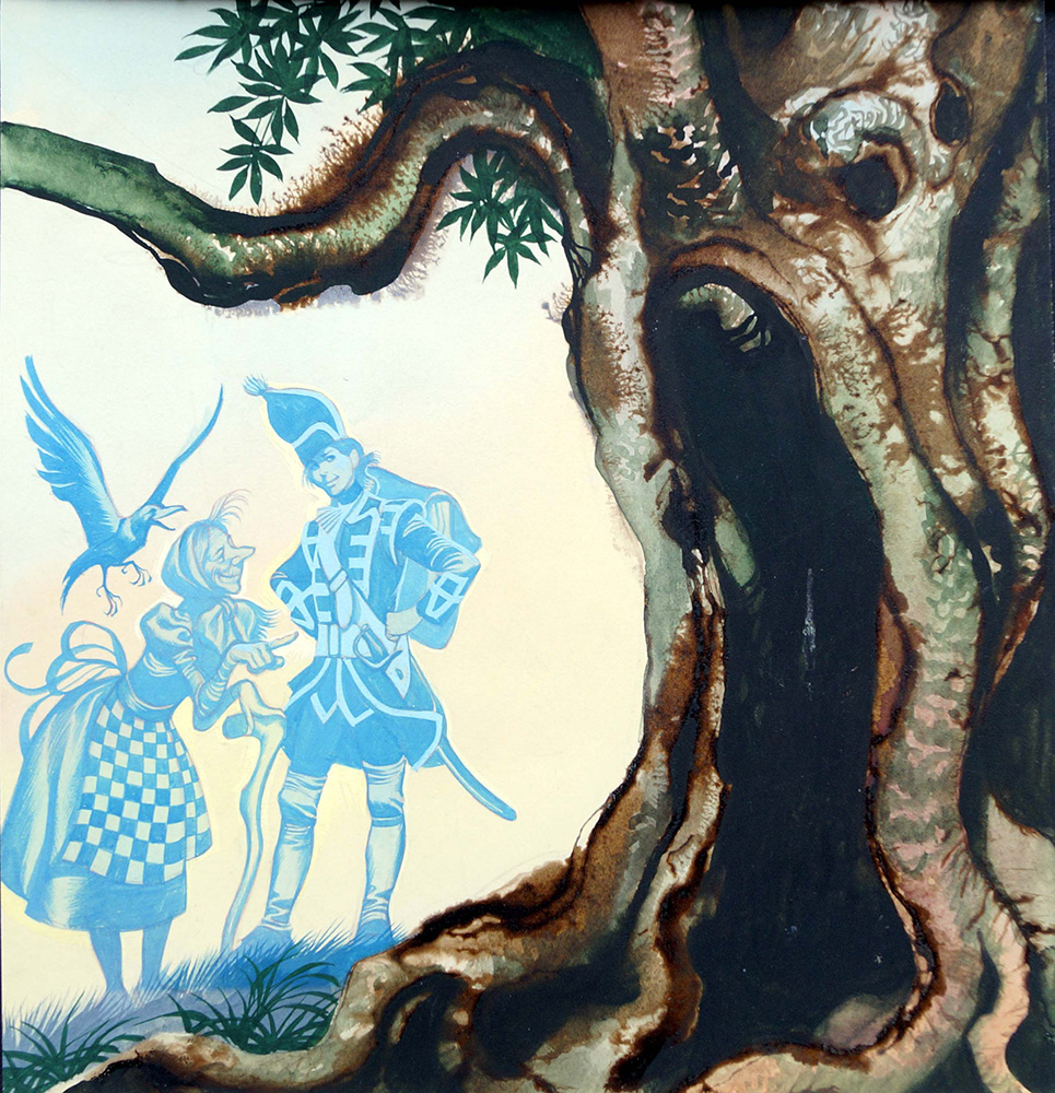 Three Soldiers: The Hollow Tree (Original) art by Three Soldiers (Ron Embleton) at The Illustration Art Gallery
