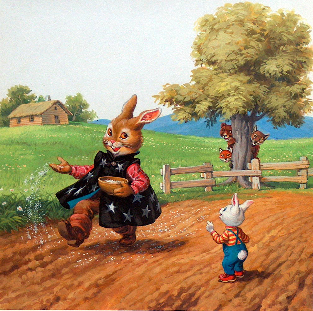 Brer Rabbit 7 (Original) art by Henry Fox at The Illustration Art Gallery