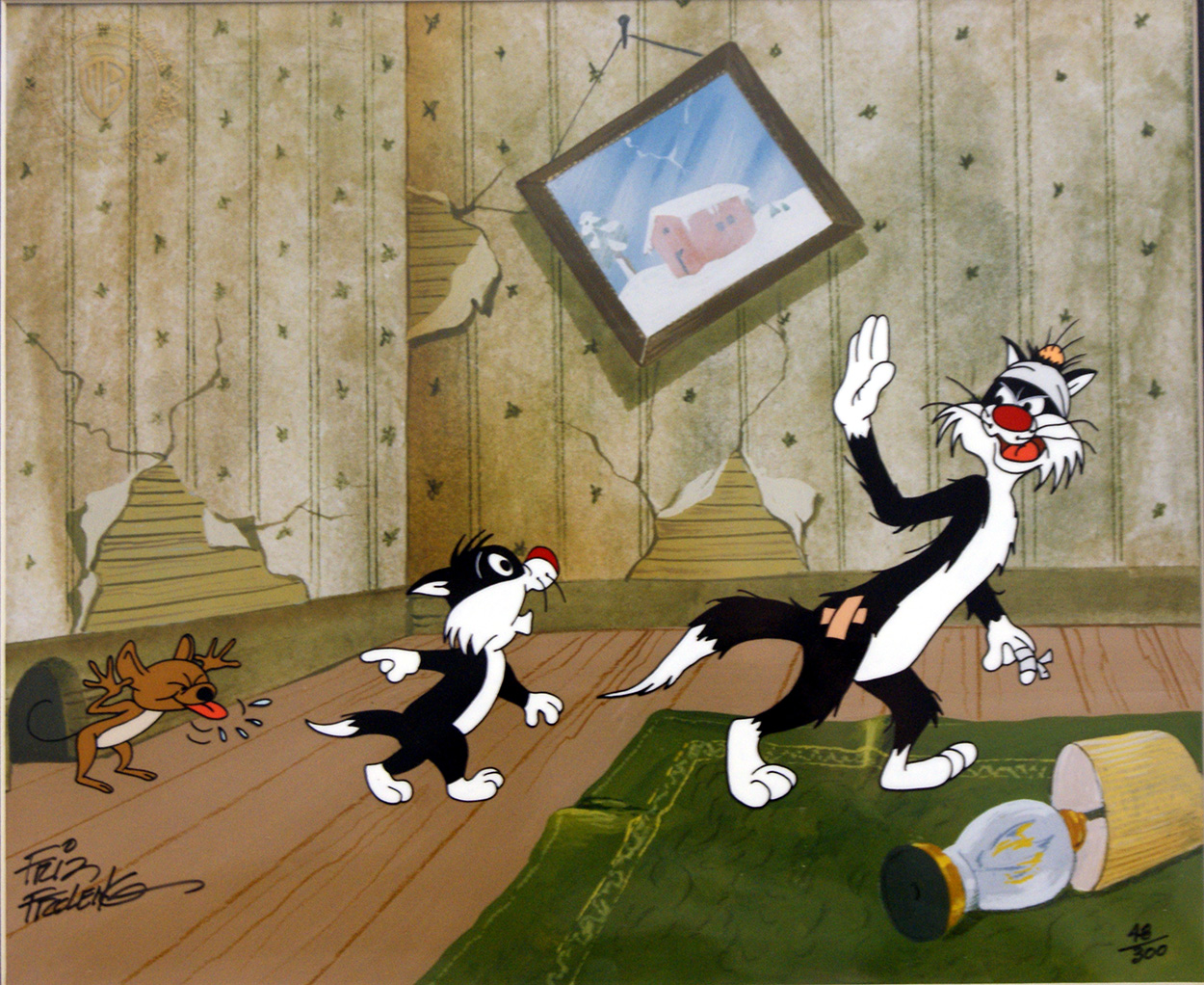 Sylvester Serigraph (Limited Edition Print) (Signed) art by Warner Brothers at The Illustration Art Gallery