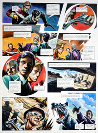 The Trigan Empire - Look and Learn issue 786 (5 Feb 1977) (Original) art by Oliver Frey