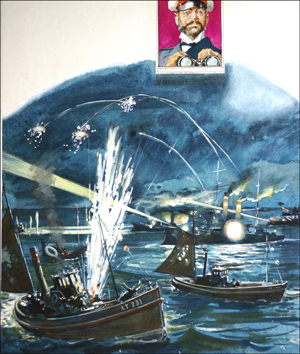The Fleet That Blundered (Original) by Harry Green Art at The Illustration Art Gallery