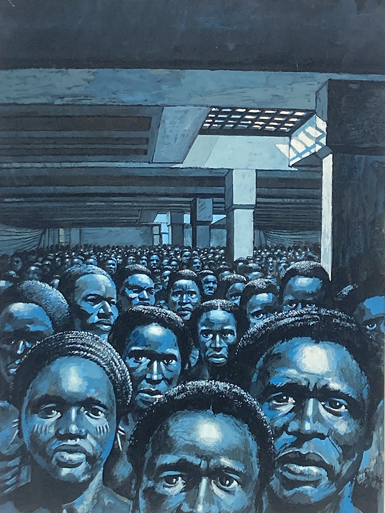 Slave Trade (Original) art by Harry Green Art at The Illustration Art Gallery
