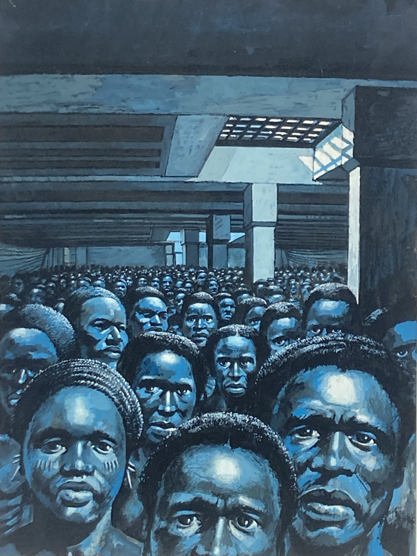 Slave Trade (Original) by Harry Green Art at The Illustration Art Gallery