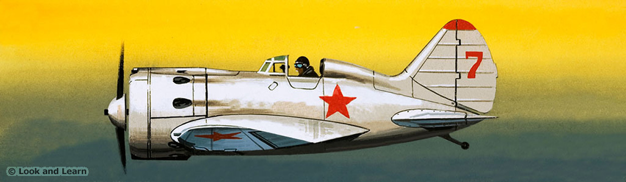 Russian Polikarpov Fighter (Original) art by Air (Wilf Hardy) at The Illustration Art Gallery