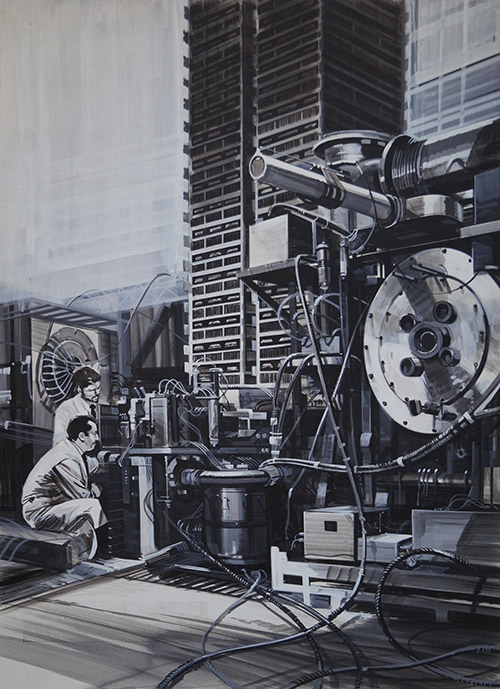 Thermo-Nuclear Power (Original) by Wilf Hardy at The Illustration Art Gallery