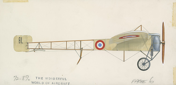 Bleriot XI (Original) by Air (Wilf Hardy) at The Illustration Art Gallery