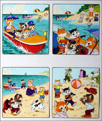 Num Num - On Holiday (TWO pages) (Originals)