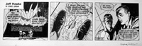 Jeff Hawke daily strip 4953 (Original) (Signed)