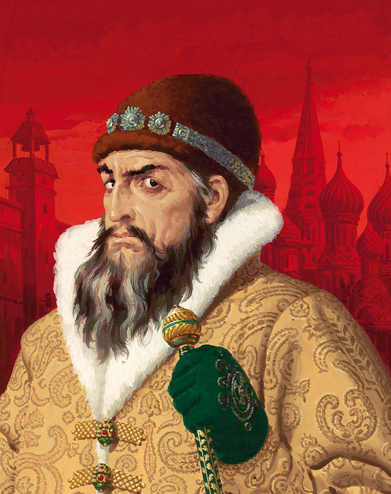 Ivan The Terrible Portrait (Original) art by Jack Keay Art at The Illustration Art Gallery