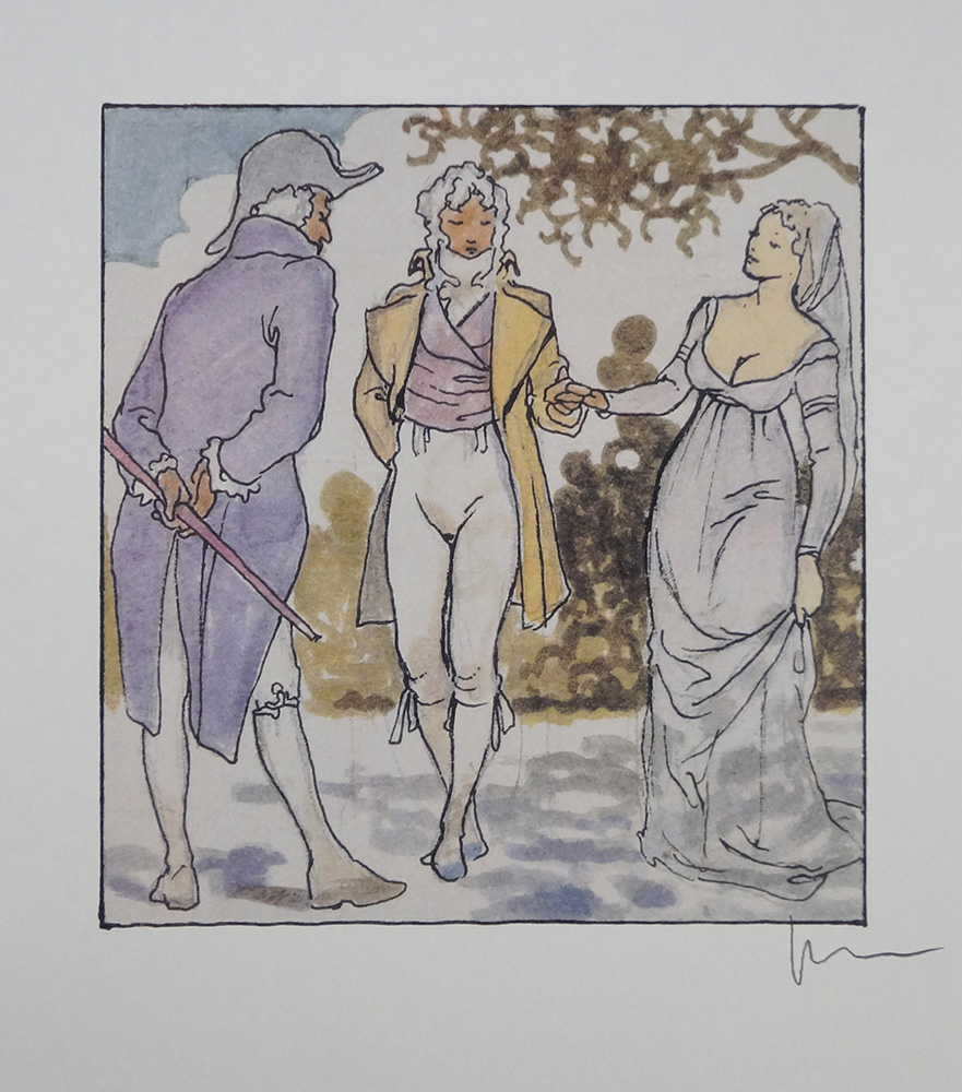 The Aristocracy (Print) (Signed) art by The French Revolution (Manara) Art at The Illustration Art Gallery