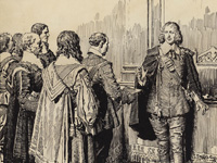 King Charles I and Parliament (Original) (Signed)