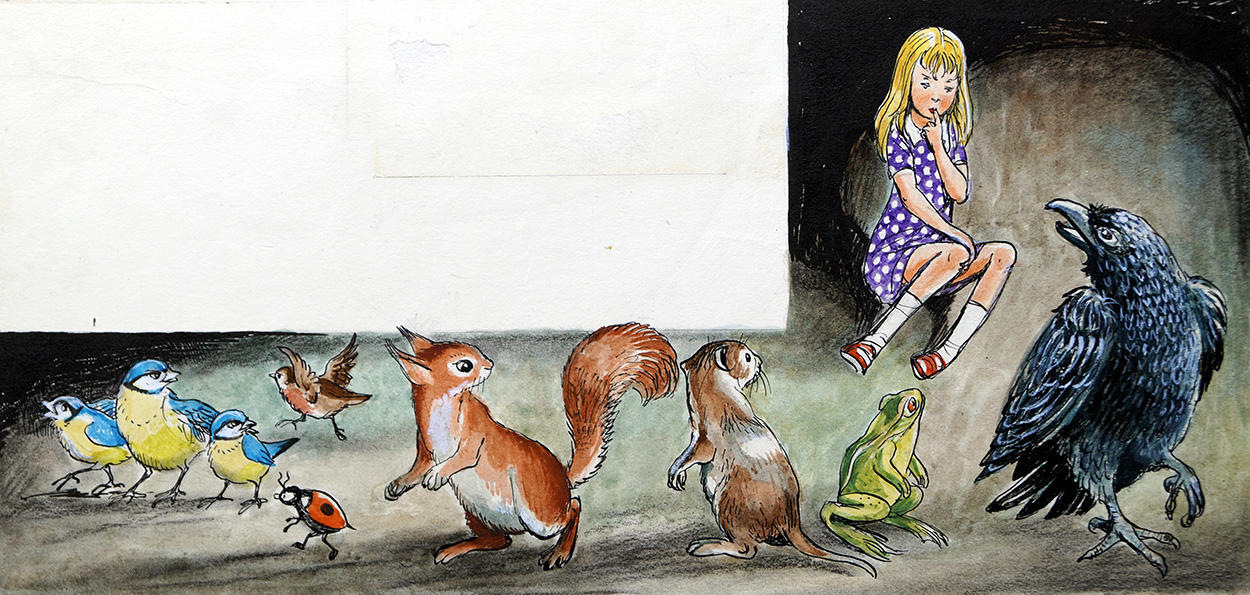 Lewis Carroll: Alice in Wonderland 20 (Original) art by Alice in Wonderland (Mendoza) at The Illustration Art Gallery