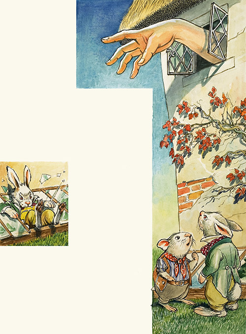 Lewis Carroll: Alice in Wonderland 23 & 24 (Original) by Alice in Wonderland (Mendoza) at The Illustration Art Gallery