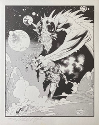 Torn in Half (Limited Edition Print) (Signed) art by Mike Mignola at The Illustration Art Gallery