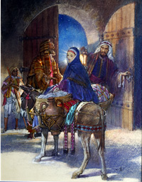 The Nativity art by John Millar Watt