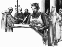William The Conqueror And Queen Matilda (Original) (Signed)