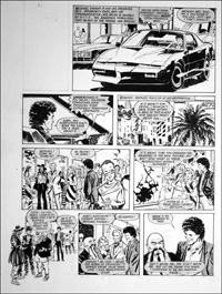 Knight Rider - Modern Art (TWO pages) (Originals)