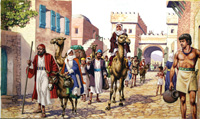 Isaac and Rebecca Arrive at Beersheba (Original)