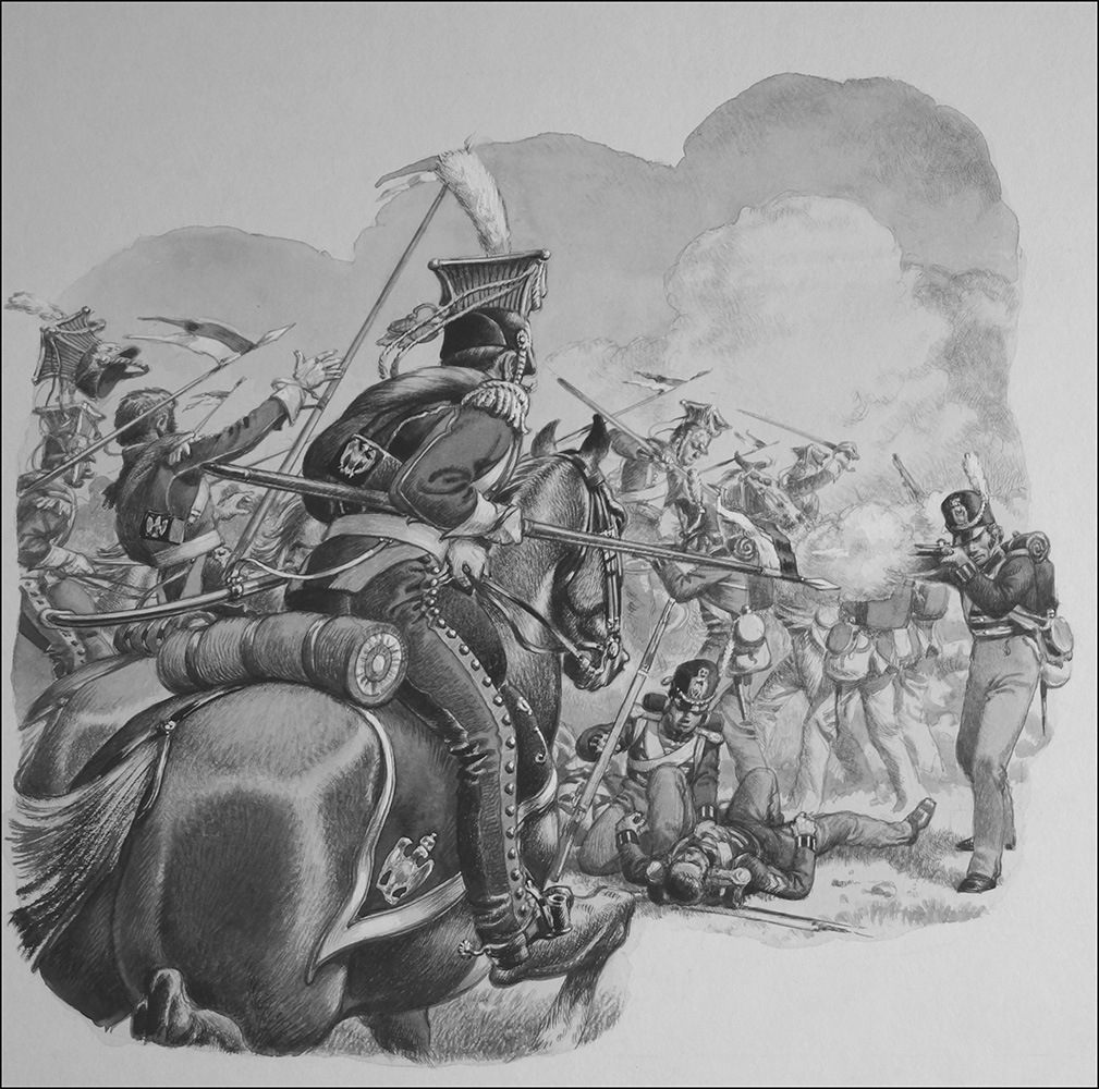 Legends of the Lancers (Original) art by Military Conflict (Pat Nicolle) at The Illustration Art Gallery