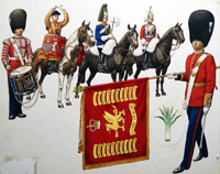 Welsh Regiments art by Patrick Nicolle