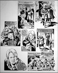 Robin of Sherwood: Herne and the Bloodstone (TWO pages) (Originals)