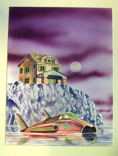 Stingray cover art (Original) (Signed) by Stingray (Keith Page) at The Illustration Art Gallery