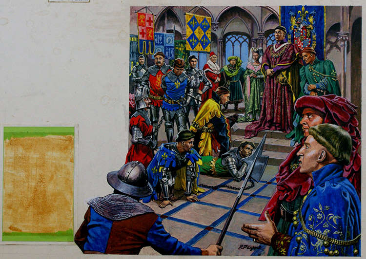 Dynasties of Destiny: The Men Who Ruled Burgundy (Original) (Signed) by Roger Payne Art at The Illustration Art Gallery