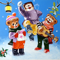 Teddy Bear: Christmas Celebrations (Original)