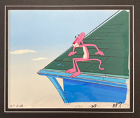 The Pink Panther - Animation Cel and Background (Original)