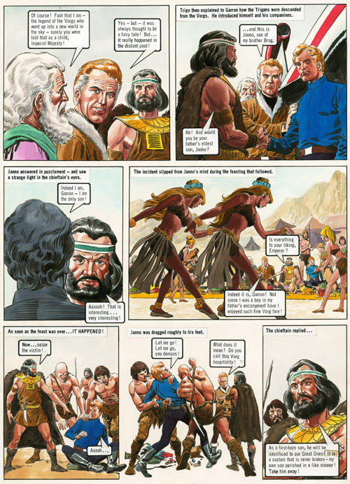 The Trigan Empire: Look and Learn issue 631 (16 Feb 1974) (Original) by Miguel Quesada at The Illustration Art Gallery