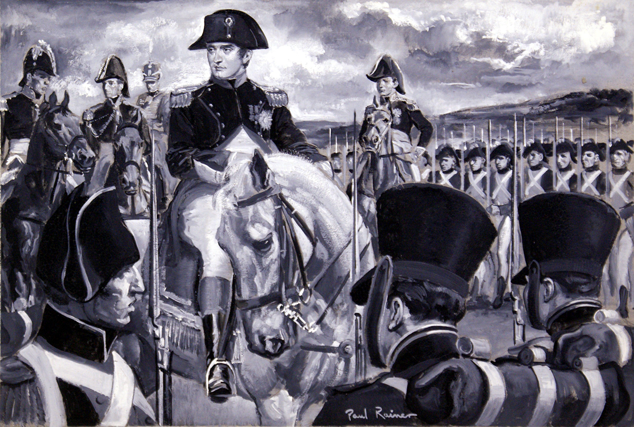 Napoleon's Grand Army (Original) (Signed) art by Paul Rainer Art at The Illustration Art Gallery